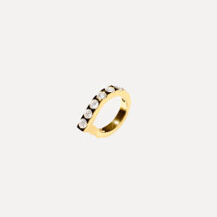 Tamara Comolli Signature Memoire Drop Ring in 'Classic', Referenz R-Dr-Mem-11-Cl-yg