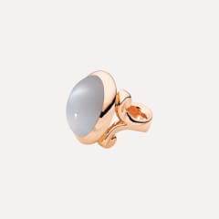 Tamara Comolli Hippie Glam Large Ring mit Grauem Mondstein, Referenz R-HG-l-MoGr-rg