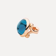 Tamara Comolli Hippie Glam Large Ring mit London Topas, Referenz R-HG-l-ToLo-rg