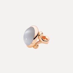 Tamara Comolli Hippie Glam Small Ring mit Grauem Mondstein, Referenz R-HG-s-MoGr-rg