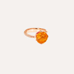 Tamara Comolli Tulip Ring Mandarin Garnet, Referenz R-TUL-Man4.1-p-rg