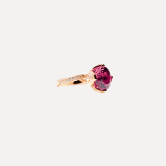 Tamara Comolli Tulip Ring Tourmaline violet, Referenz R-TUL-TuVi4.9-p-rg