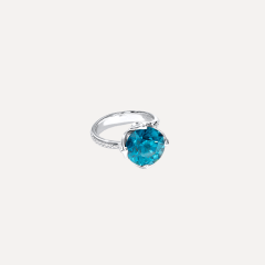 Tamara Comolli Tulip Ring mit Zircon, Referenz R-TUL-Zir8-p-wg