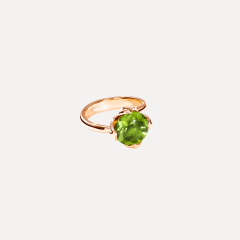 Tamara Comolli Tulip Ring Small mit Peridot, Referenz R-TUL-s-Per-rg