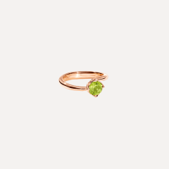 Tamara Comolli Tulip Ring Xs mit Peridot, Referenz R-TUL-xs-Per-rg