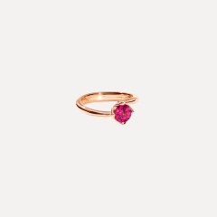 Tamara Comolli Tulip Ring Xs mit Tourmaline Rose, Referenz R-TUL-xs-TuRo-rg