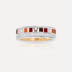 Wellendorff Ring Power In Red, Referenz 607608WG
