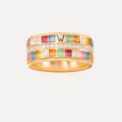 Wellendorff Ring Regenbogen, Referenz 607434GG