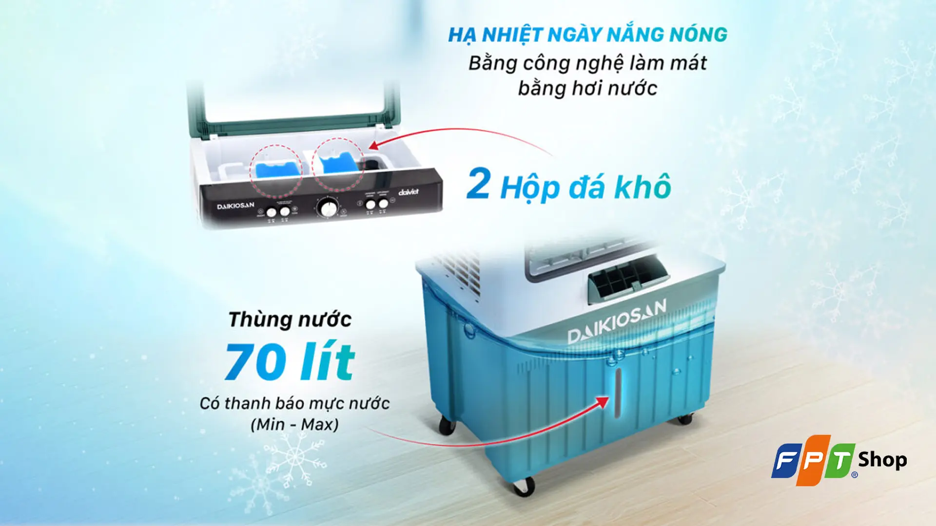Quạt điều hoà Daikiosan DM116 200W