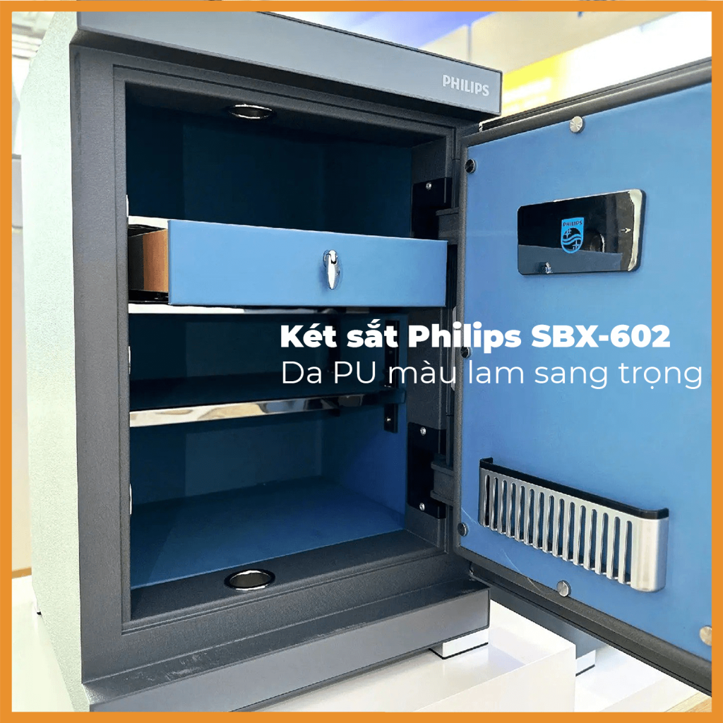 Két sắt Philips SBX602-8CU kết nối wifi - 131kg