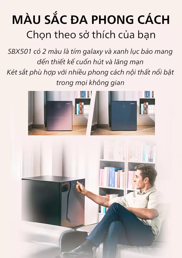 Két sắt chống cháy Philips SBX501-7C0 | 111.1 kg