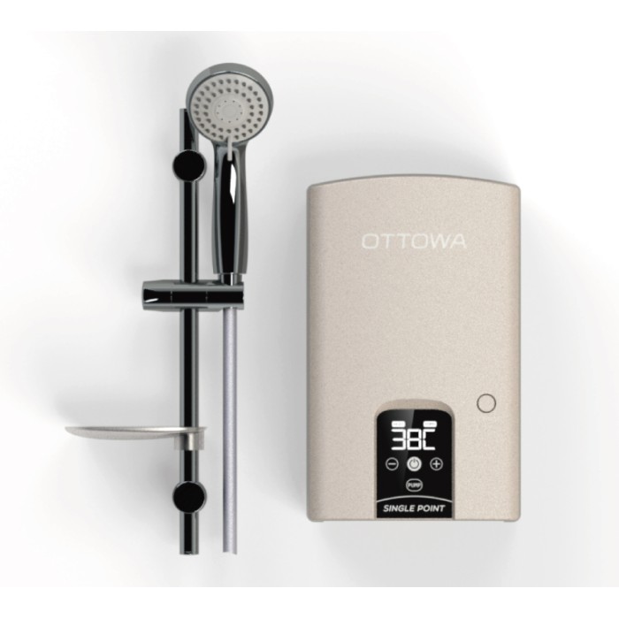 Máy nước nóng trực tiếp có bơm trợ lực OTTOWA TH45P02