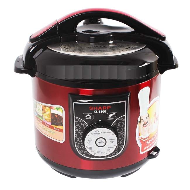 Nồi áp suất điện Sharp KS-1800