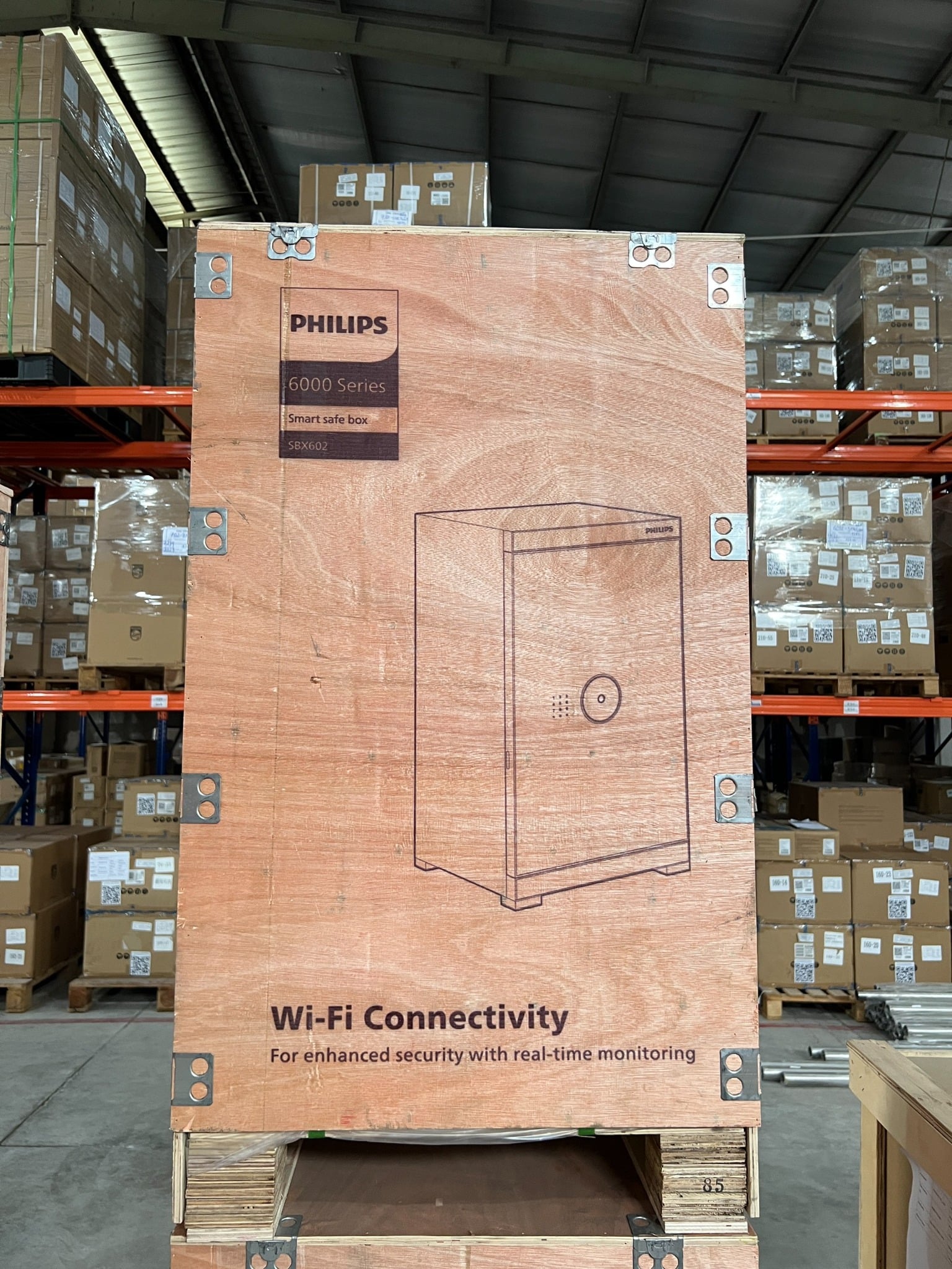 Két sắt Philips SBX602-7CU kết nối wifi - 113kg