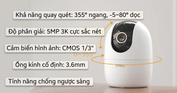Camera IPC-A52EP (Ranger 2 5MP)