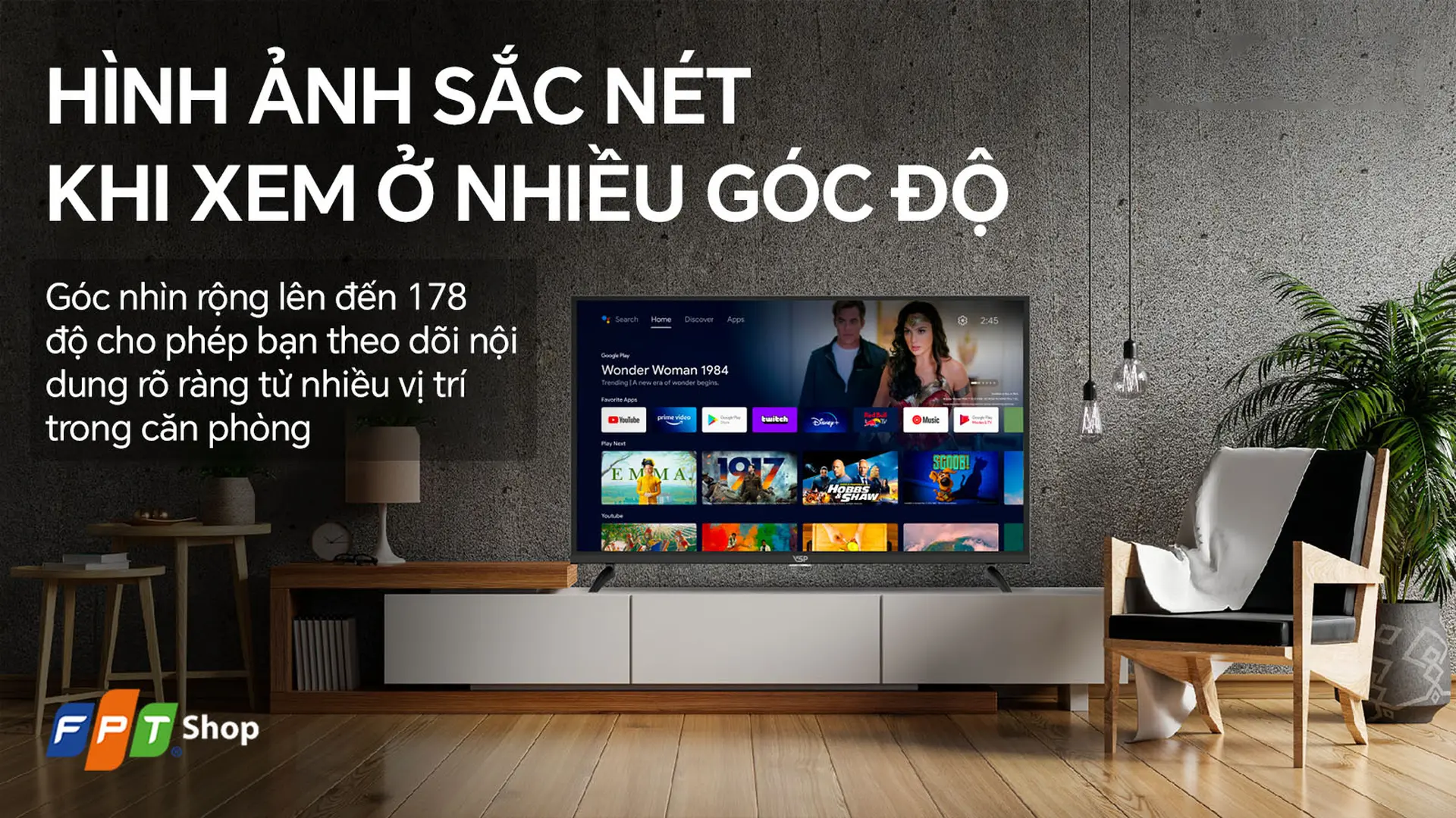 VSP Android TV 32 inch HD VUA32AUH01