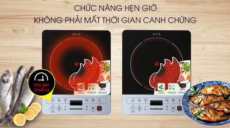 Bếp hồng ngoại đơn Sunhouse SHD 6005(EMC) 2000W