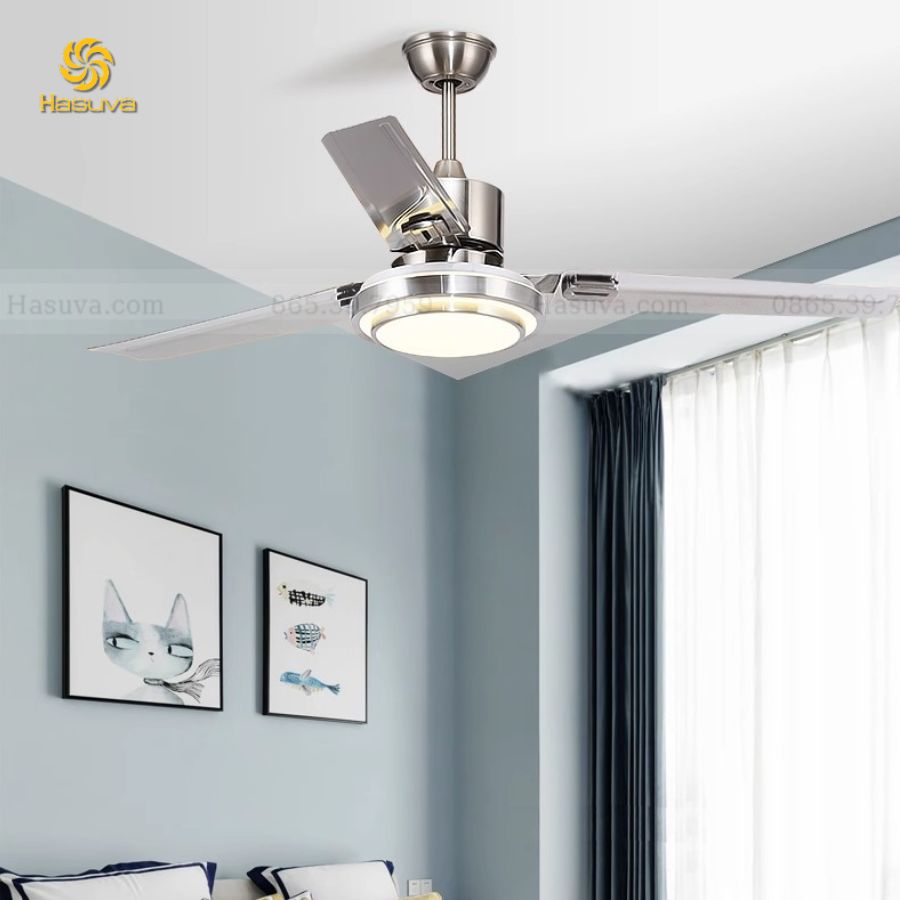 Quạt Trần Đèn Hợp Kim 5 Cánh