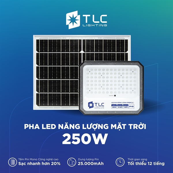 Đèn Led Pha NLMT TLC 250W Green Light TLC-PGL-250W