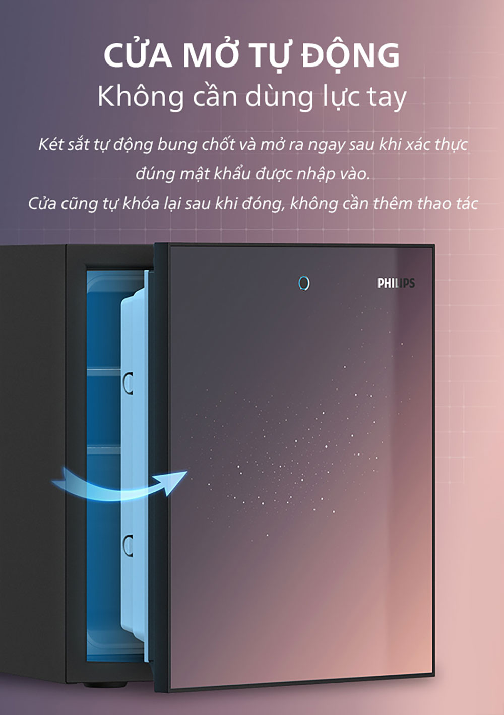 Két sắt chống cháy Philips SBX501-7C0 | 111.1 kg