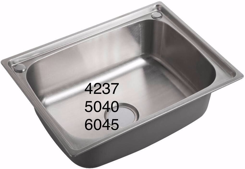 Chậu 1 hộc 50x40 inox