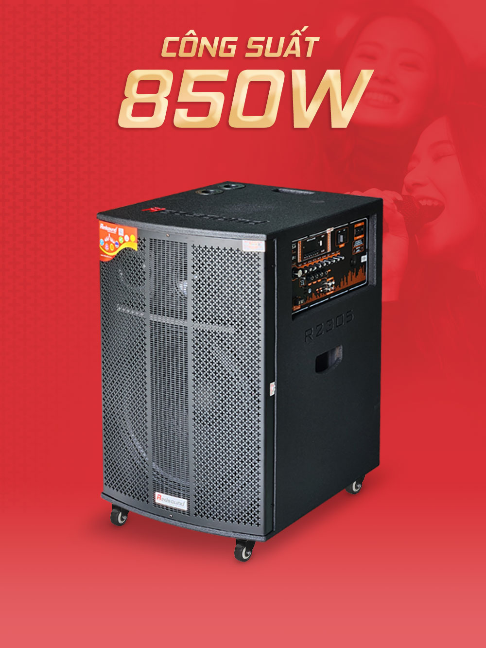 Loa kéo di động Redsound R2305 bass 5 tấc