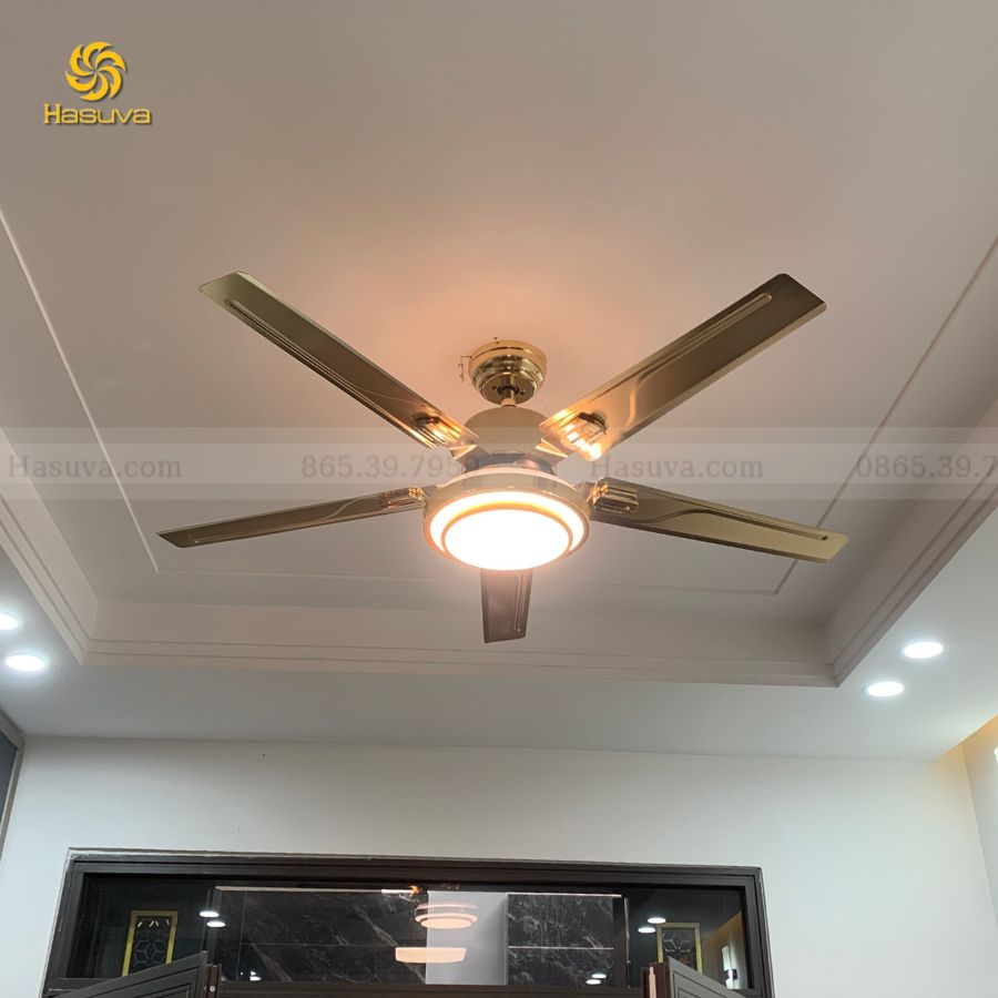 Quạt Trần Đèn Hợp Kim 5 Cánh
