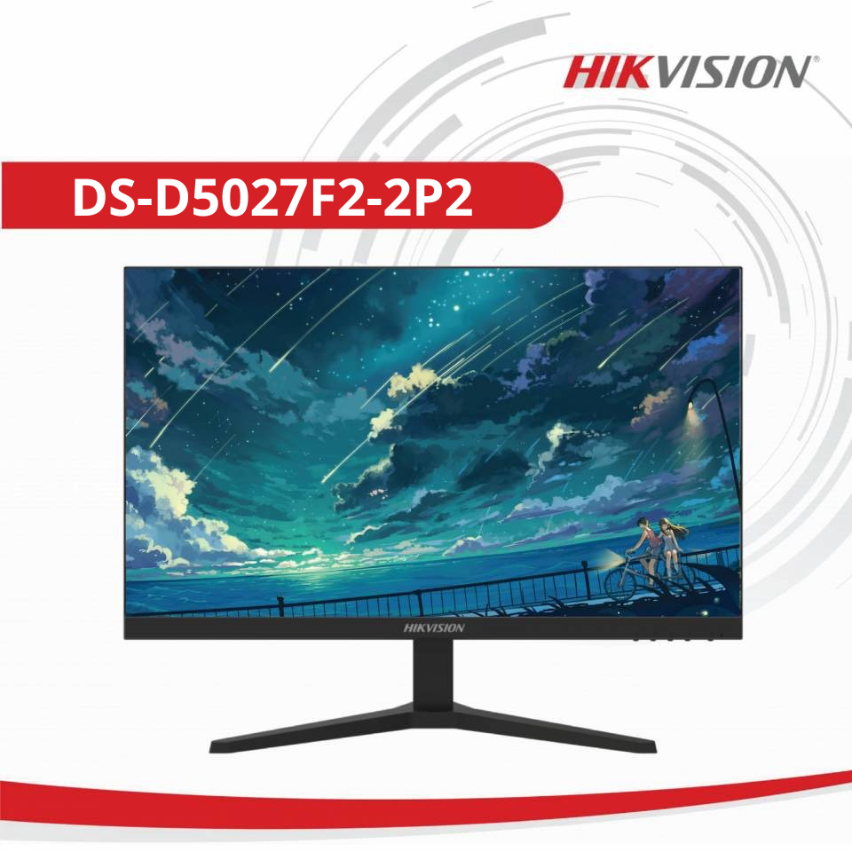 Màn hình HIKVISION DS-D5027F2-2P2 | 27 inch, Full HD, IPS, 100Hz, 5ms, phẳng