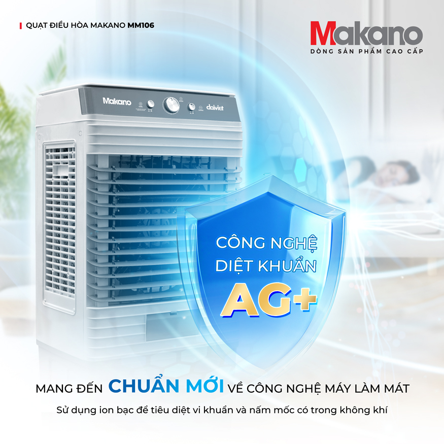 Quạt điều hòa Makano MM106