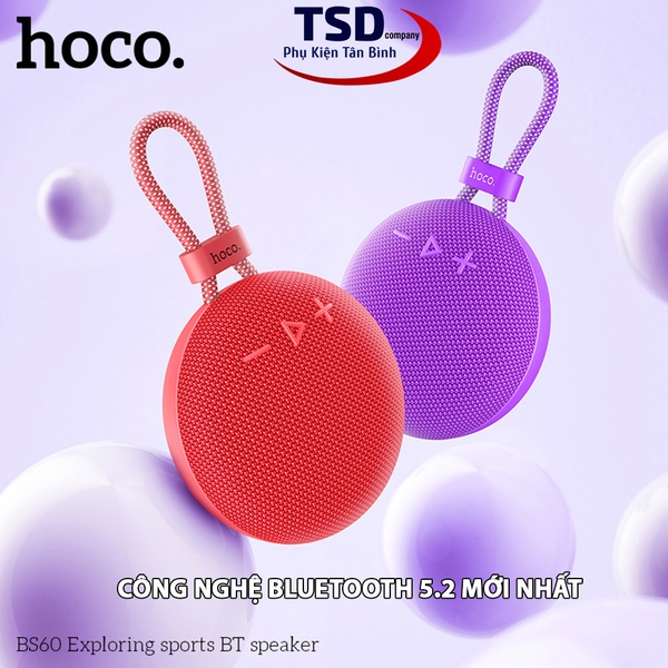 Loa Bluetooth Mini TWS V5.2 Hoco BS60