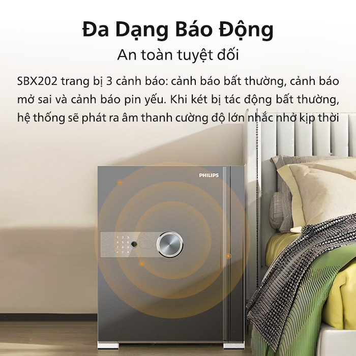 Két sắt Philips SBX202 5C0 - 50Kg