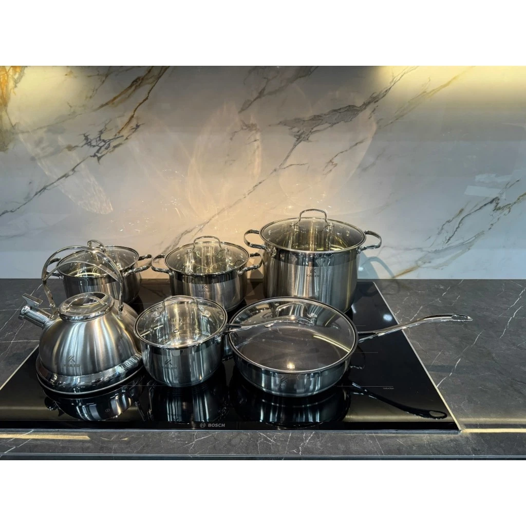 Bộ nồi inox 6 món Kailer KL-6666