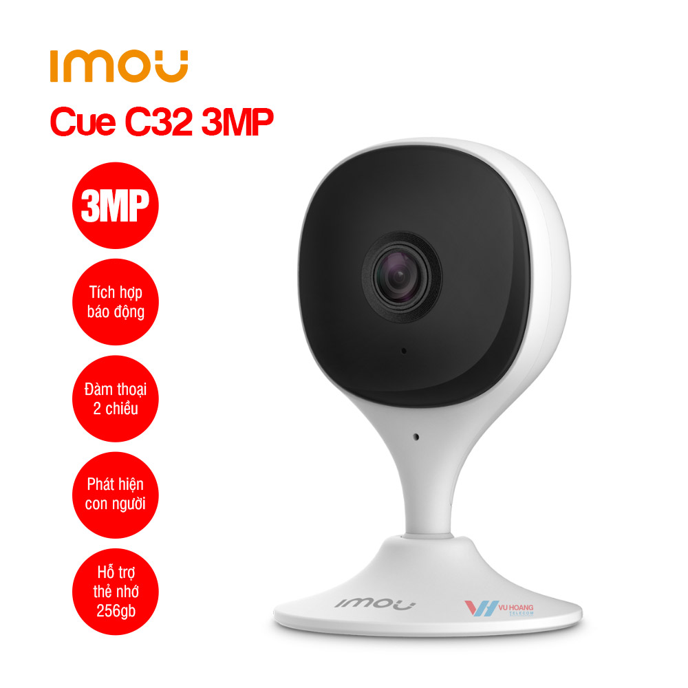 Camera Wifi trong nhà IMOU Cue C32 3MP IPC-C32EP