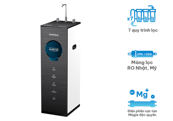 Máy lọc nước ion kiềm tươi nóng nguội Daikiosan DN204