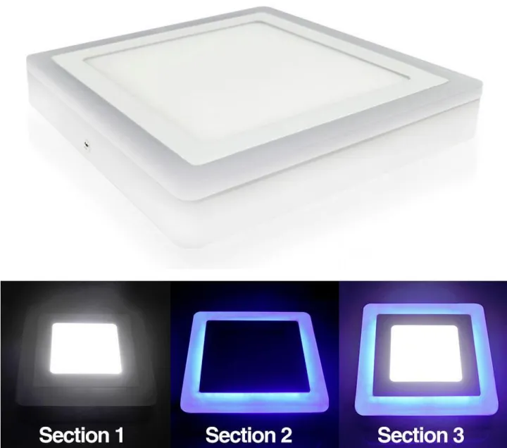 Ốp nổi vuông viền màu 6+3w XD/XL/Hồng/Vàng