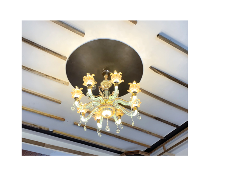 Đèn chùm nến tân cổ điển 9908/8