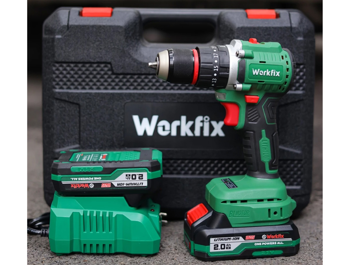 Bộ máy khoan Workfix WF-ID2110BL