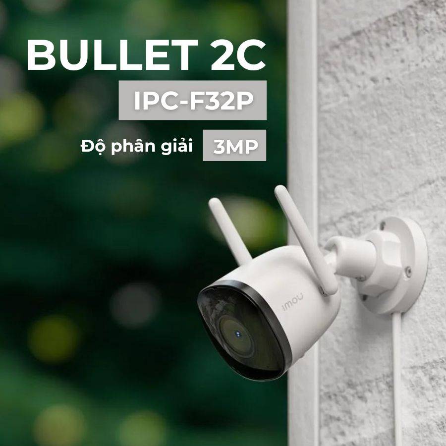 Camera Wifi ngoài trời 3MP IMOU IPC-F32P