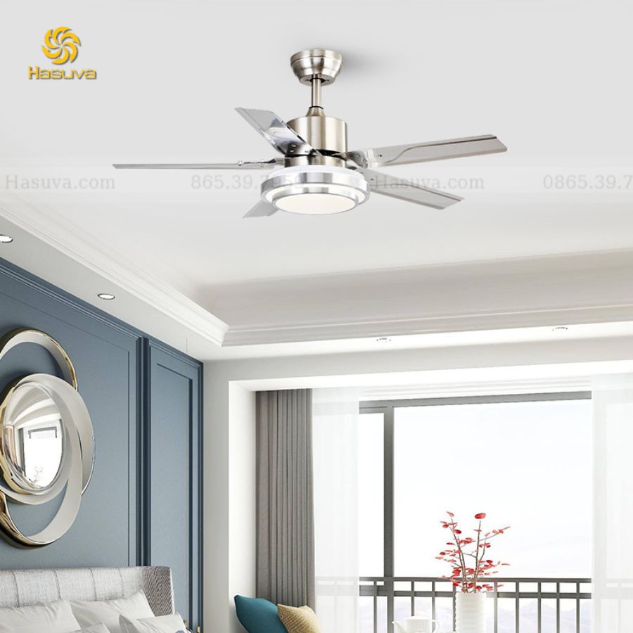 Quạt Trần Đèn Hợp Kim 5 Cánh