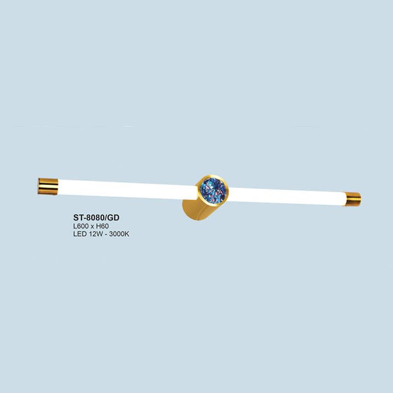  ST-8080/GD Đèn soi gương, sọi tranh Andora L600*H60 - LED 12W - 3000K
