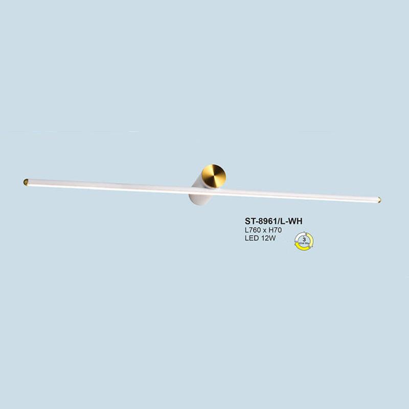 ST-8961/L-WH - Đèn soi gương, sọi tranh Andora L560*H70-LED 9W - 3 CĐ