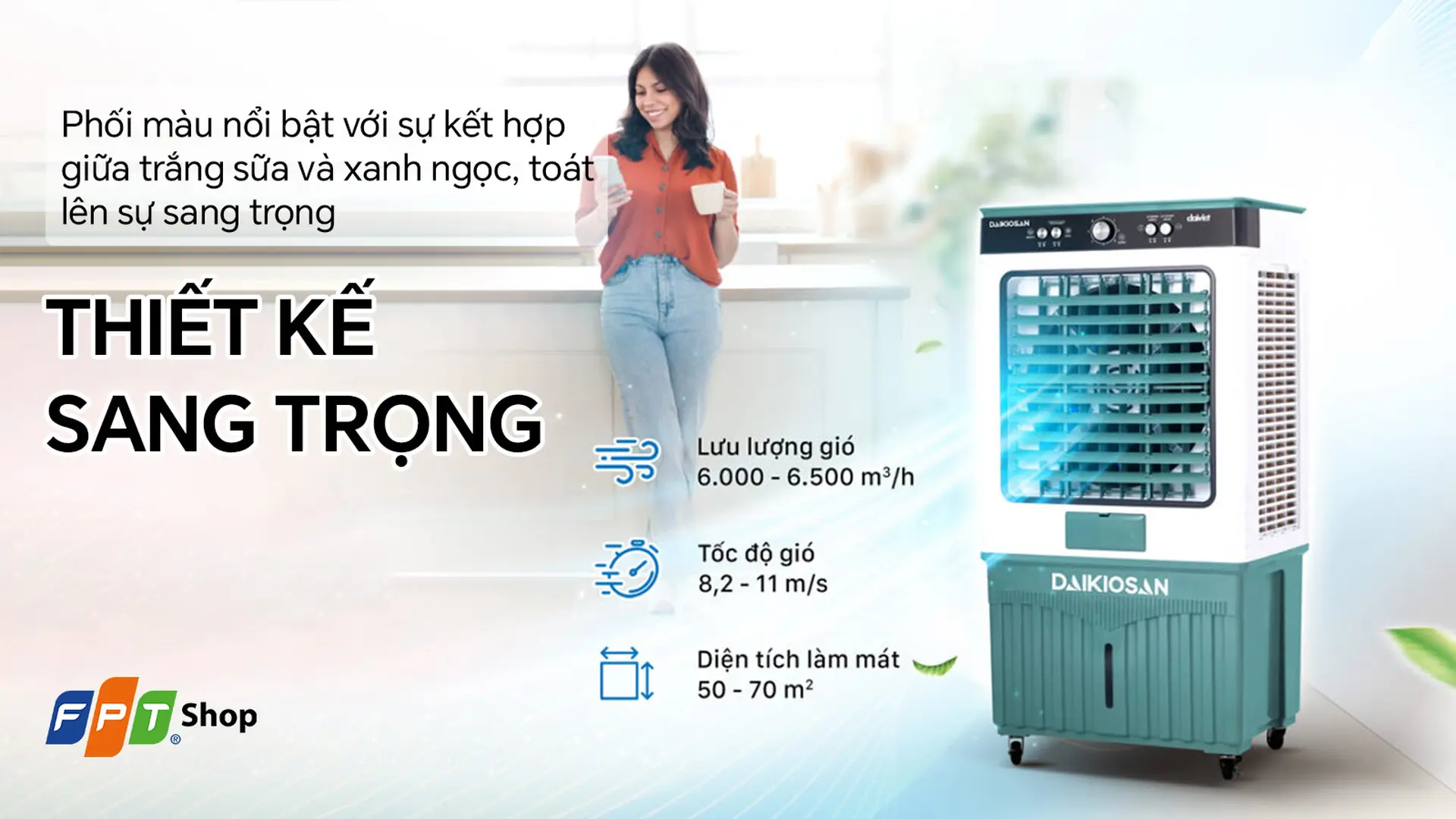 Quạt điều hoà Daikiosan DM116 200W