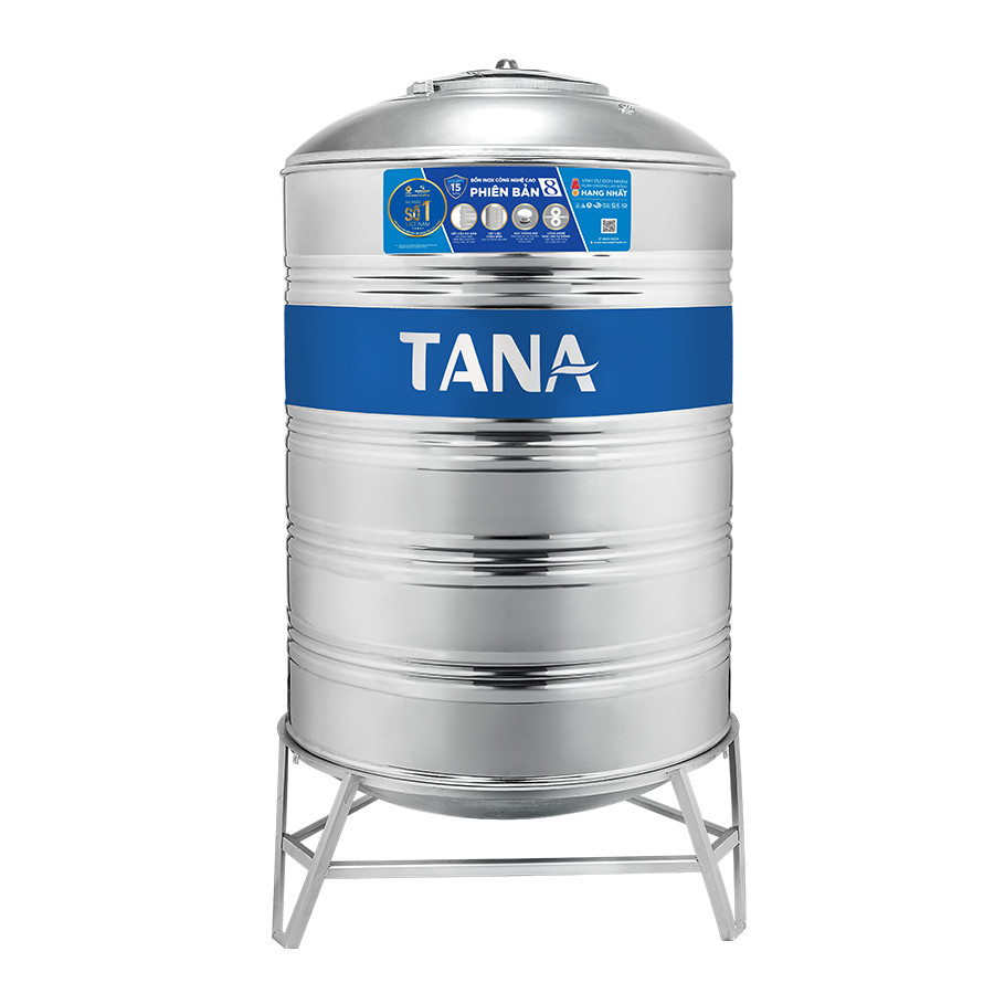 Bồn nước inox Tân Á 700L Đứng
