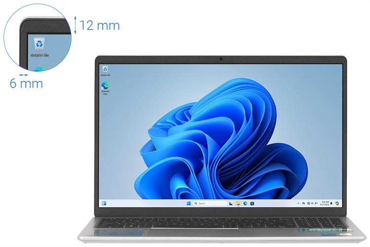 Laptop Dell Inspiron 3520 i5 1235U/ 16GB/ 512GB/ 120Hz/ OfficeHS/ Win11/ Bạc