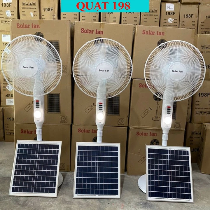 Quạt năng lượng mặt trời F198