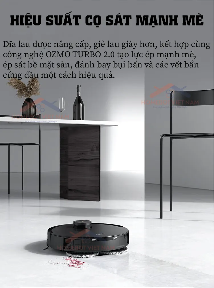 Robot hút bui ECOVACS DEEBOT X1S PRO PLUS (CCC)
