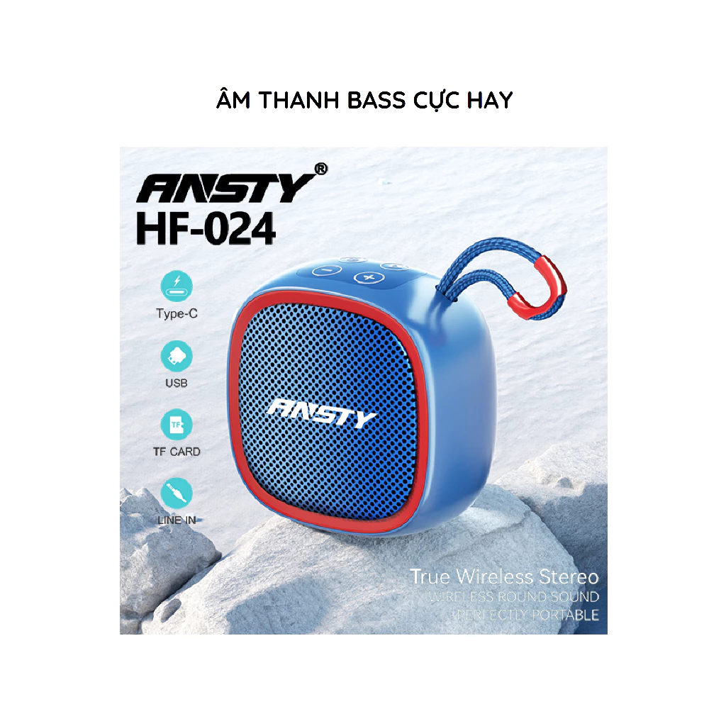 Loa Bluetooth Ansty HF - 024 TWS V5.3