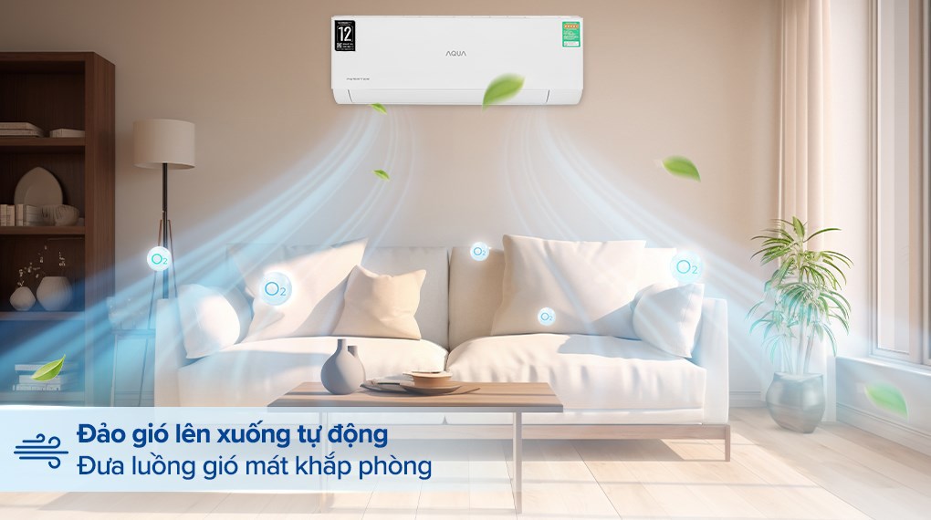 Máy lạnh AQUA Inverter 1 HP AQA-RV10QA2