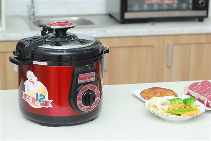 Nồi áp suất điện Sunhouse SHD-1552 5 lít
