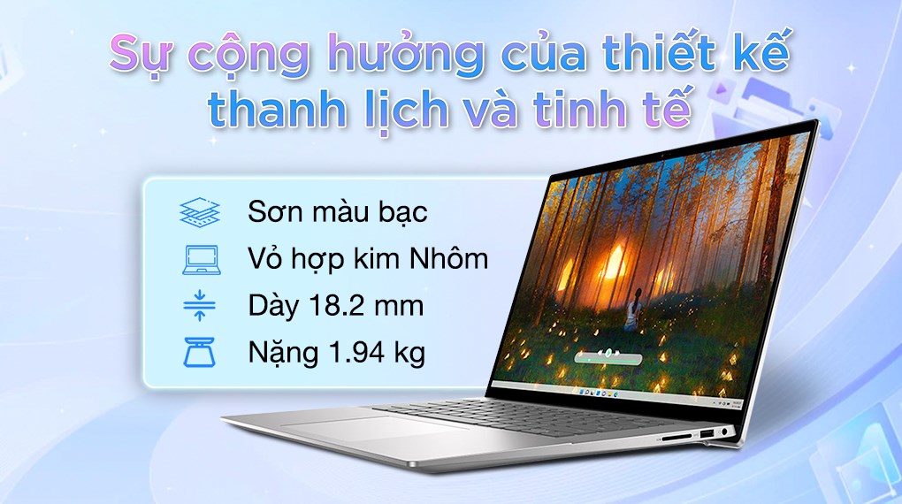 Dell Inspiron 16 5630 (Core i5-1340P, 16GB, 512GB, Intel Iris Xe Graphic, 16'' FHD+)